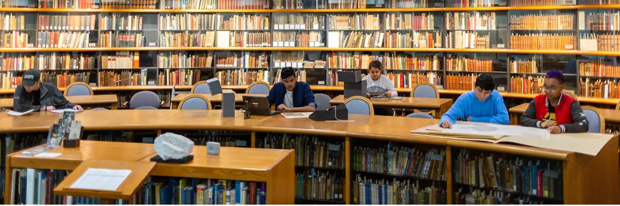 Photo of the Dalton Reading Room