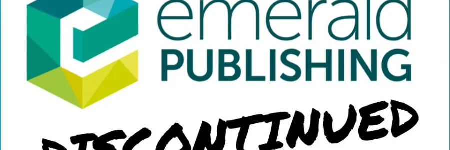 Emerald Publishing discontinued