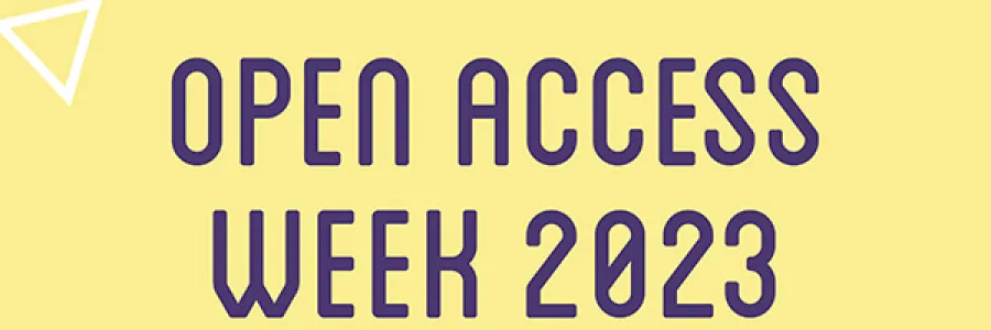 Open Access Week 2023 October 23-29