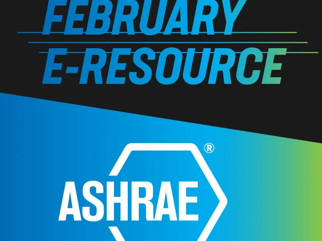 February E-Resource Spotlight Graphic for ASHRAE