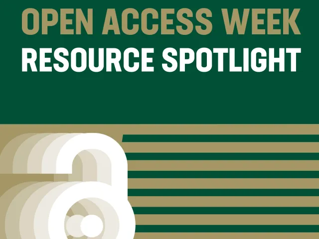 Open Access Week Resource Spotlight