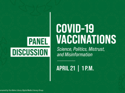 Slide with details on Panel Discussion